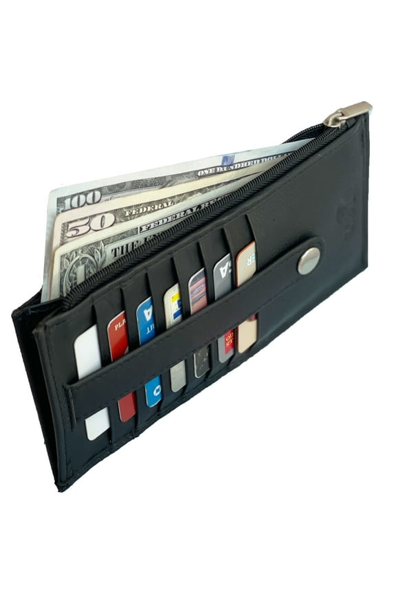 RFID Blocking Slim Thin Long Credit Card Holder Wallet for Women