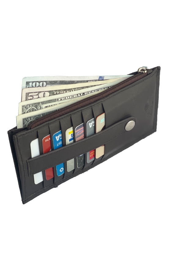 RFID Blocking Slim Thin Long Credit Card Holder Wallet for Women