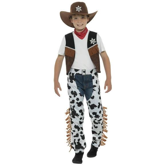 Smiffy's Texan Cowboy Child Costume Boy's Size Small 4-6