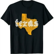 Texan Gifts Texas Shirt Texas Graphic Tees For Women. Men Tx T-Shirt Black Small