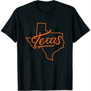 Texan Gifts Texas Shirt Texas Graphic Tees For Women. Men Tx T-Shirt White X-Large
