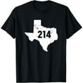 thumbnail image 1 of Texas 214 Area Code T-Shirt, 1 of 4