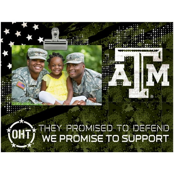 Texas A&M Aggies 10'' x 10'' Operation Hat Trick Clip Frame
