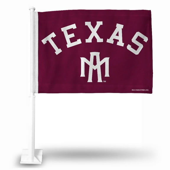 Texas A&M... Aggies 14" x 19" inch Double (2) Sided Window Mount Car Flag