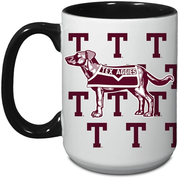 Texas A&M Aggies 15oz. Vintage Repeat Java Mug