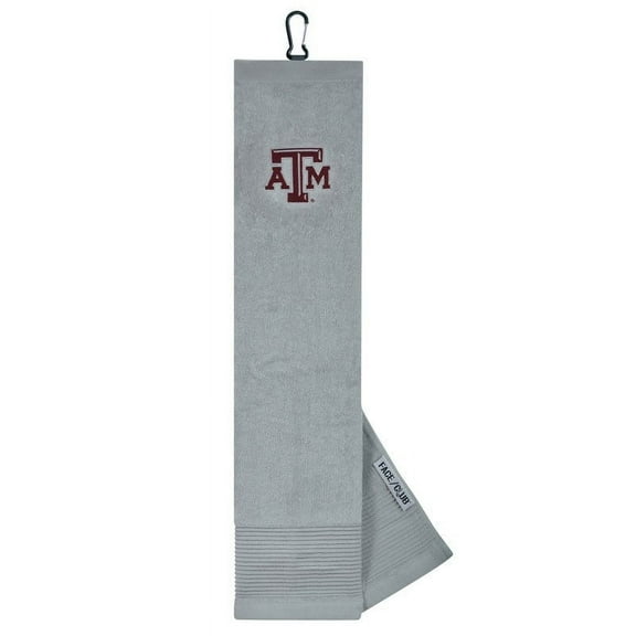 Texas A&M Aggies 16" x 24" Face & Club Tri-Fold Towel