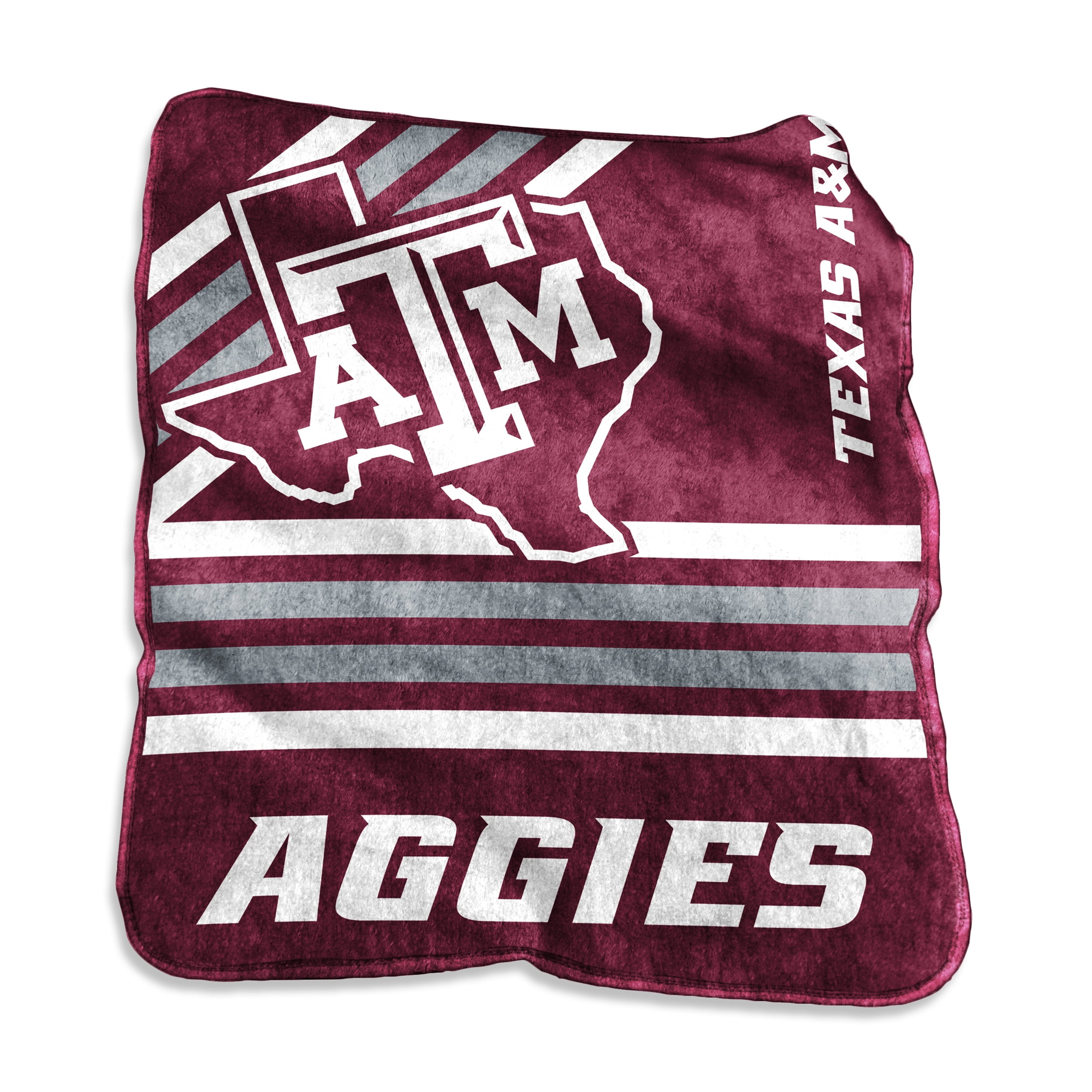 Texas A&M Aggies 50'' x 60'' Plush Raschel Logo Throw Blanket