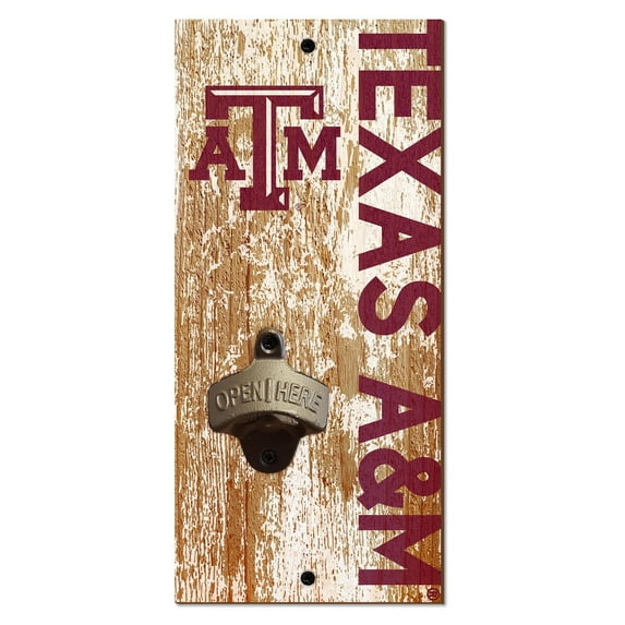 Texas A&M Aggies Distressed Bottle Opener