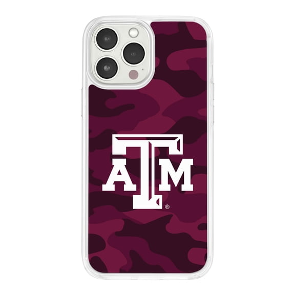 Texas A&M Aggies HD Phone Case Compatible with Apple iPhone 15 Pro (Camo) by Affinity Bands