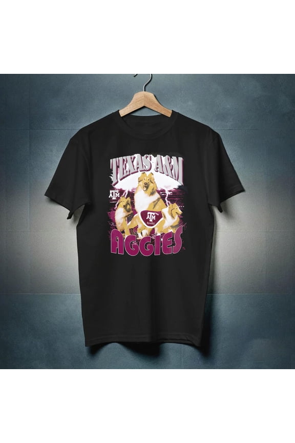 Texas A M Aggies Reveille Atm T-shirt-TH38214