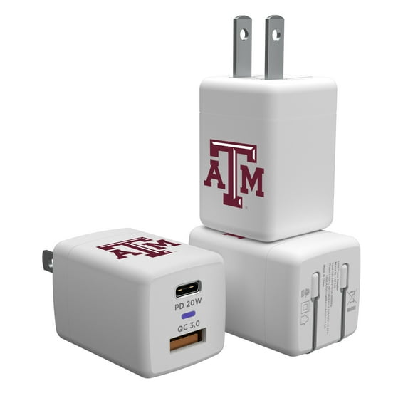 Texas A&M Aggies USB A/C Charger