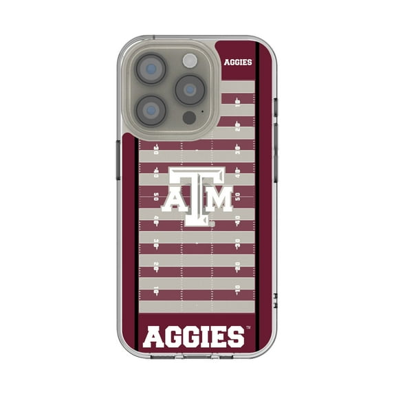 Texas A&M Aggies iPhone Clear Football Field Design Case