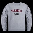 thumbnail image 1 of Texas A&M International University DustDevils Family Crewneck Sweatshirt, Heather Grey - Medium, 1 of 1