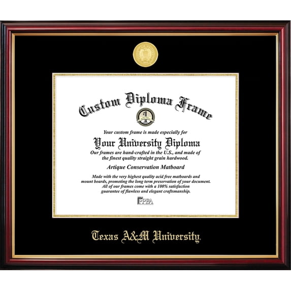 Texas A&M Petite Diploma Frame