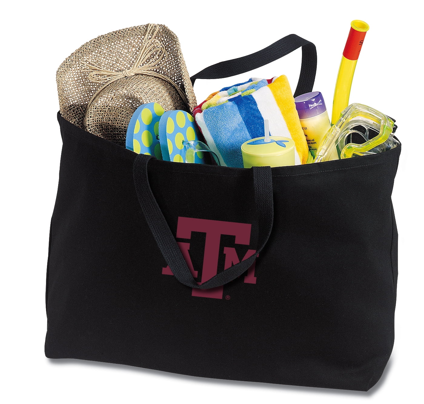 Texas A&amp;M Tote Bag Large TAMU Aggies Shopping Bag
