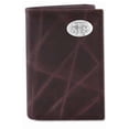 thumbnail image 1 of Texas A&M Trifold Wrinkle Leather Wallet, 1 of 1
