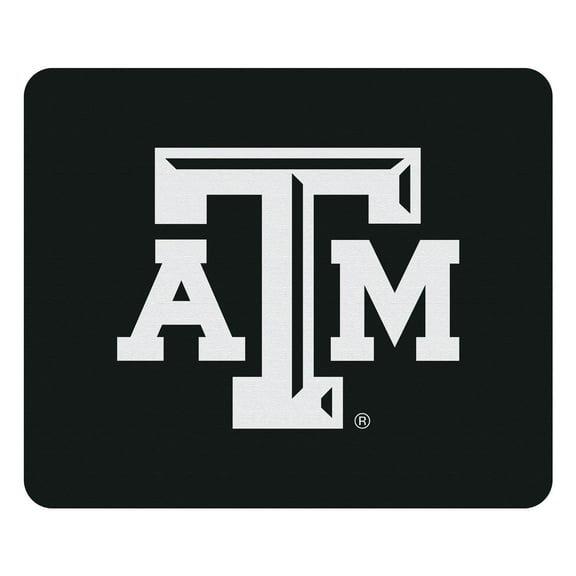 Black Texas A&M Aggies Primary Logo Mouse Pad