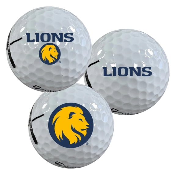 Texas A&M University-Commerce Lions Logo Edition Taylormade Distance+ Golf Balls 12-Pack (Dozen)