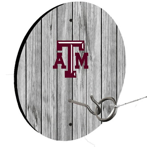 Texas A&M University White Ring Toss Lawn Game
