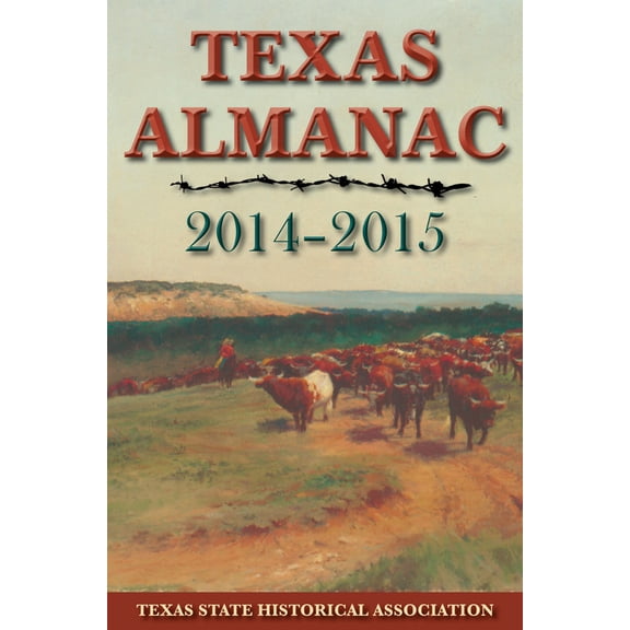 Texas Almanac 20142015 (Paperback)