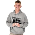 thumbnail image 1 of Texas Attitude Cool TX Cow Steer Bull Hoodie Sweatshirt Women Men Brisco Brands M, 1 of 6