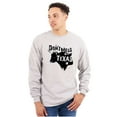 thumbnail image 1 of Texas Attitude Cool TX Cow Steer Bull Plus Size Long Sleeve Graphic Tee Shirt Brisco Brands 3X, 1 of 4