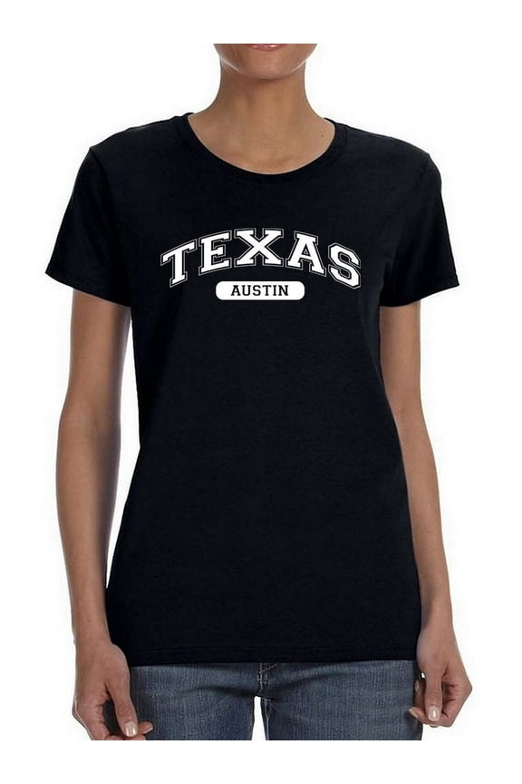 Texas Austin- Women T-Shirt, Female Large