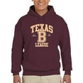 thumbnail image 1 of Texas B League Sport Style Hoodie Men -Image by Shutterstock, Male 3X-Large, 1 of 4
