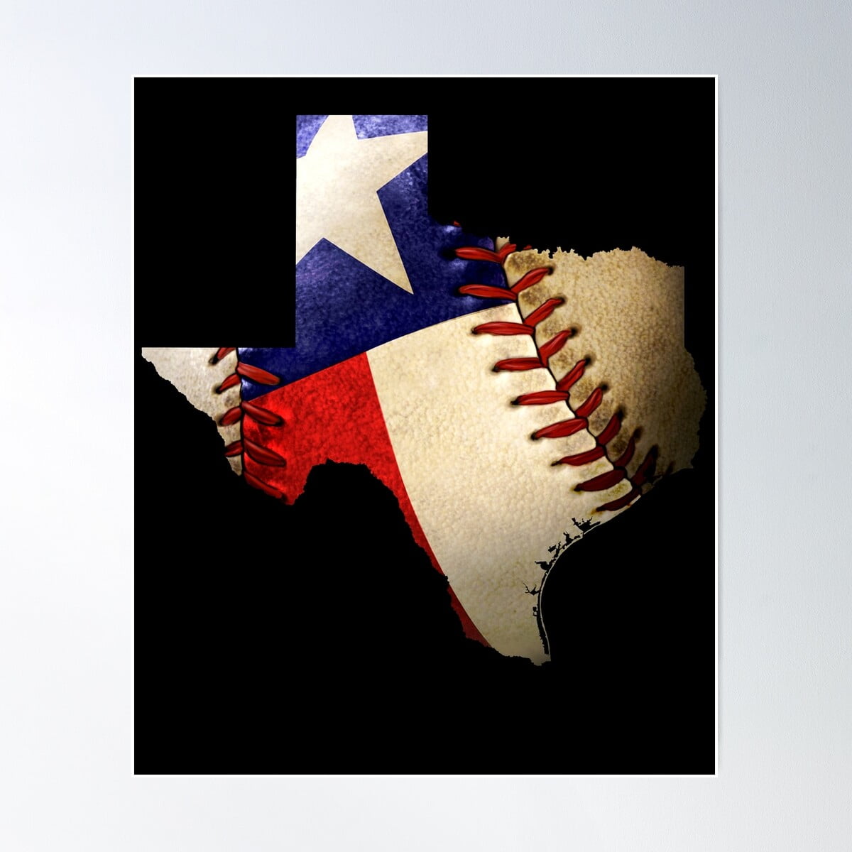 8x12 Texas Stato Bastone Bandiera 20.3cmx30.5cm W/ Bastoncino Di Legno - Foto 6