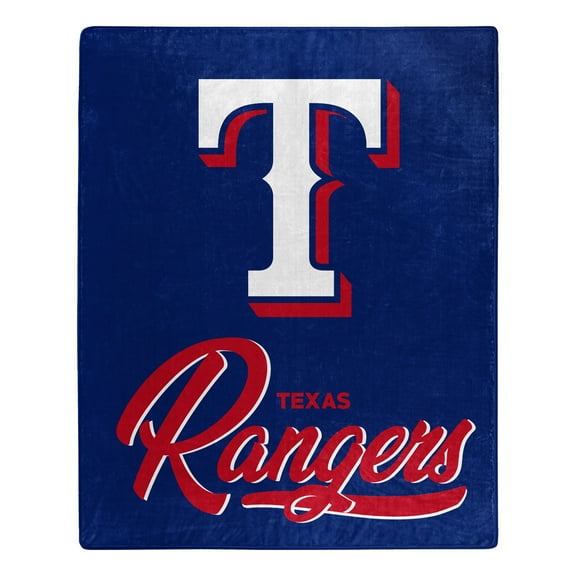 The Northwest Group Texas Rangers 50" x 60" Signature Raschel Plush Throw Blanket