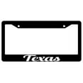 thumbnail image 1 of Texas Black Plastic License Plate Frame, 1 of 1