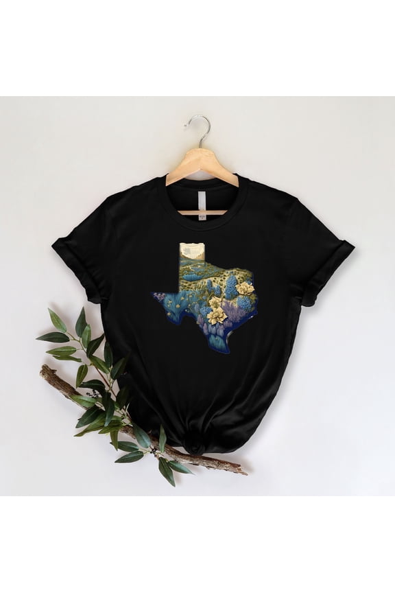 Texas Bluebonnet Shirt, Texas Fan, Texas State Flower Shirt, Cute Shirts, Flower Shirt, State Of Texas Shirt, Bluebonnet Lover Shirt All Size S-5Xl