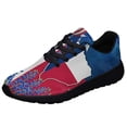 thumbnail image 1 of Texas Bluebonnet Shoes Sneakers Black Size 9, 1 of 7