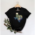 thumbnail image 1 of Texas Bluebonnet T-Shirt, State Flower Shirt for Texas Fans, Cute Floral Tee, Texas Gift for Her, 1 of 5