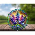 thumbnail image 1 of Texas Bluebonnet Wind Spinner: 3D Aluminum, 3D Aluminum, 1 of 5