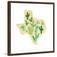thumbnail image 1 of "Texas Cactus" Framed Painting Print, 1 of 4