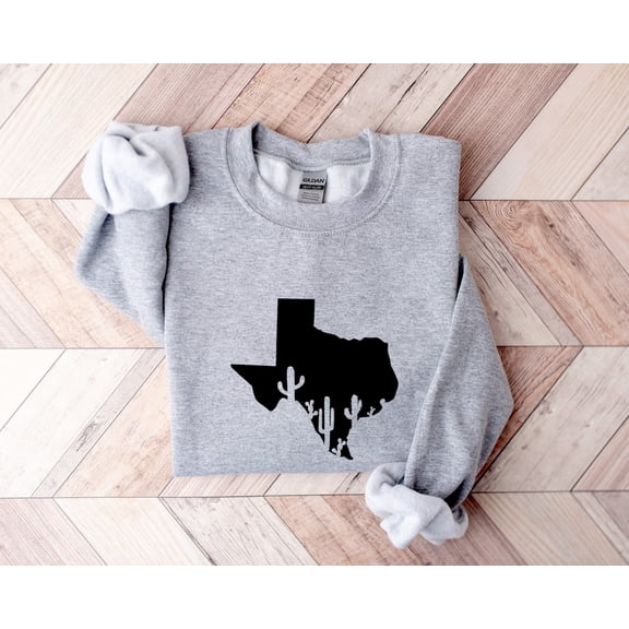 Texas Cactus Sweatshirt, Texas Shirt, Texas Home Shirt, Cactus Shirt, Texas Women's Shirt, Home State Shirt, Texas Tee, F1132 Tshirt All Size S-5XL
