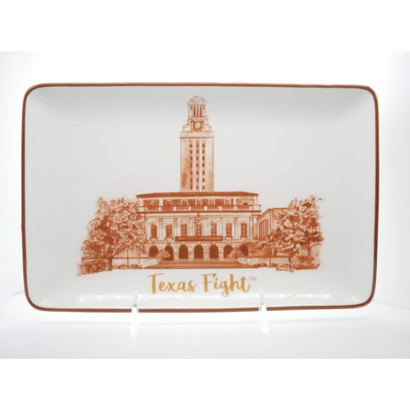 Texas Campus Ceramic Trinket Tray