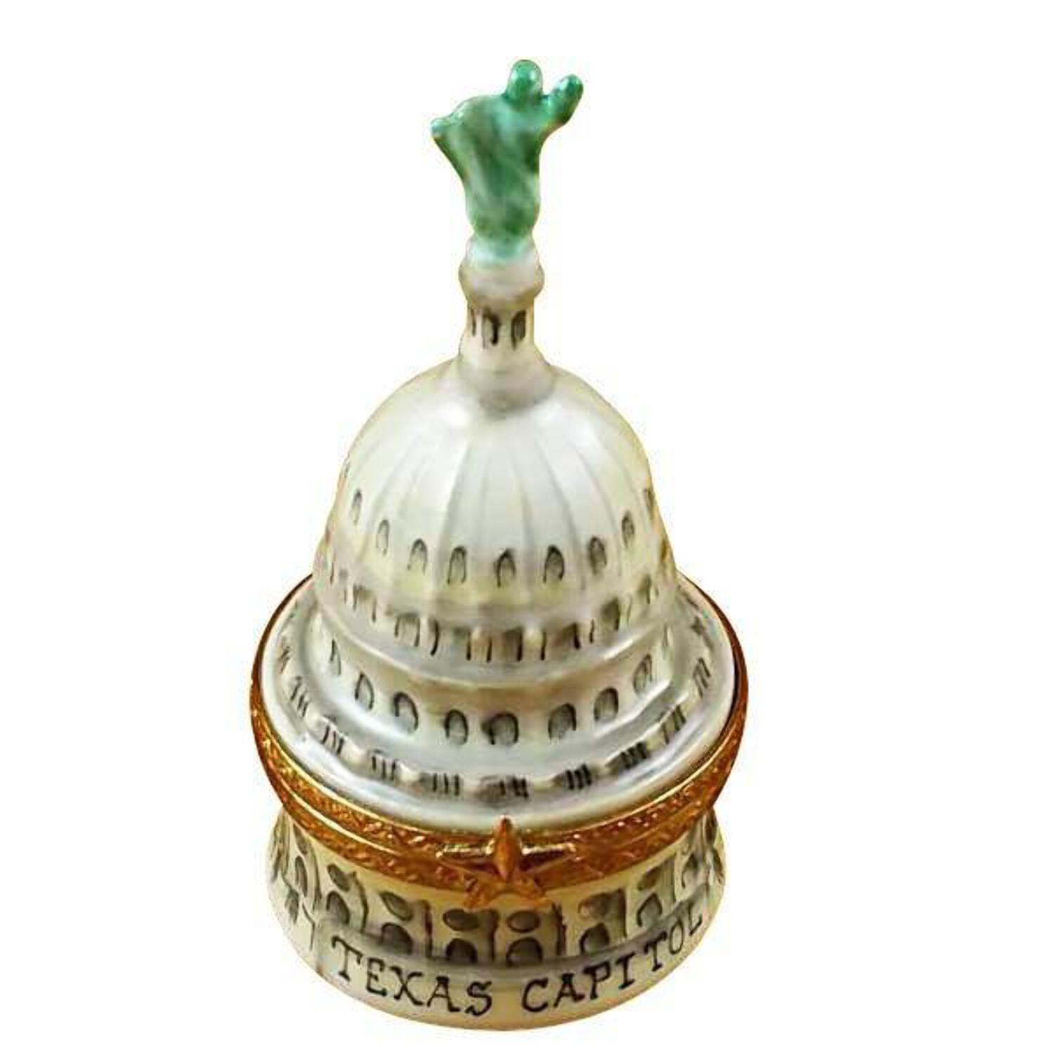 Texas Capitol Limoges Box Porcelain Figurine - Walmart.com