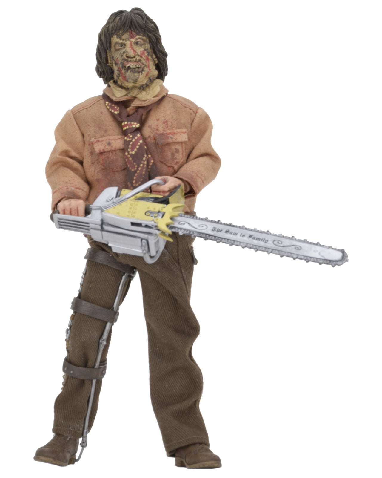 Texas Chainsaw Massacre Leatherfaceフィギュア Texas Chainsaw Massacre 3 - 8” Clothed Figure - Leatherface