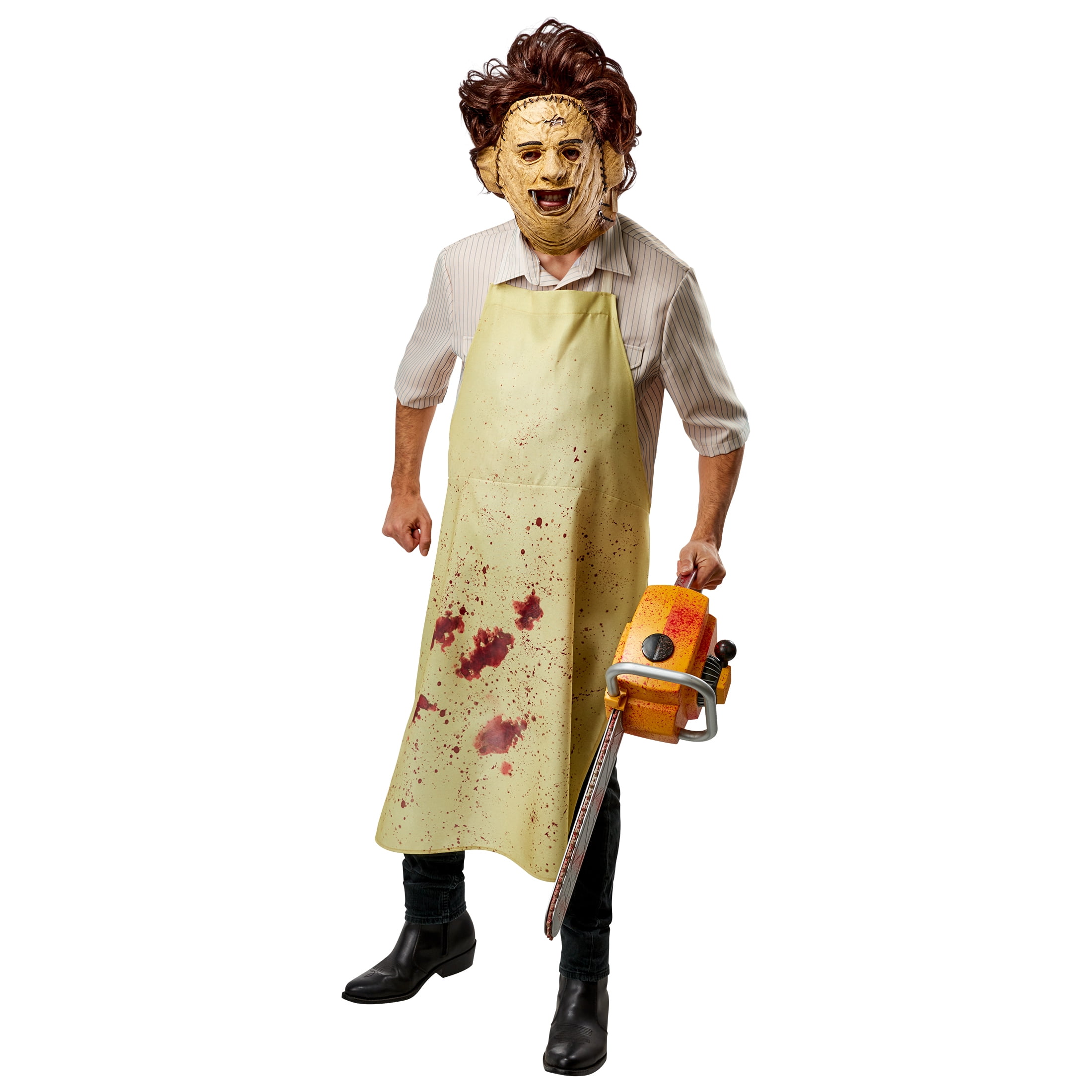 Texas Chainsaw Massacre: Adult Leatherface Killer Costume Top Set