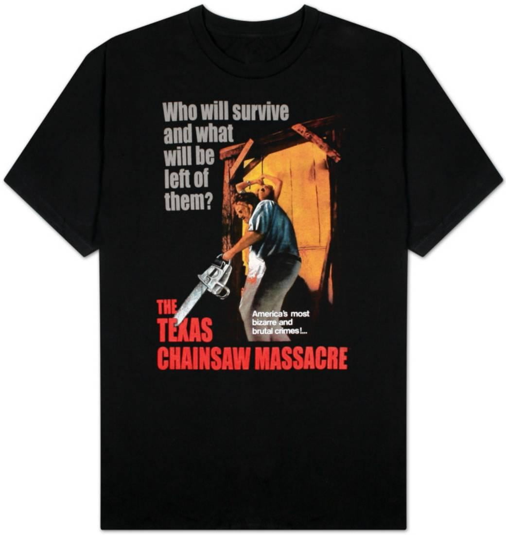 Texas Chainsaw Massacre Bizarre & Brutal Crimes! Apparel TShirt