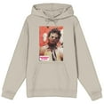 thumbnail image 1 of Texas Chainsaw Massacre French Leatherface Poster Art Long Sleeve Putty Women's Hooded Sweatshirt-Medium, 1 of 7