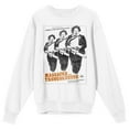 thumbnail image 1 of Texas Chainsaw Massacre French Poster Art Crew Neck Long Sleeve Women's White Sweatshirt-Large, 1 of 3