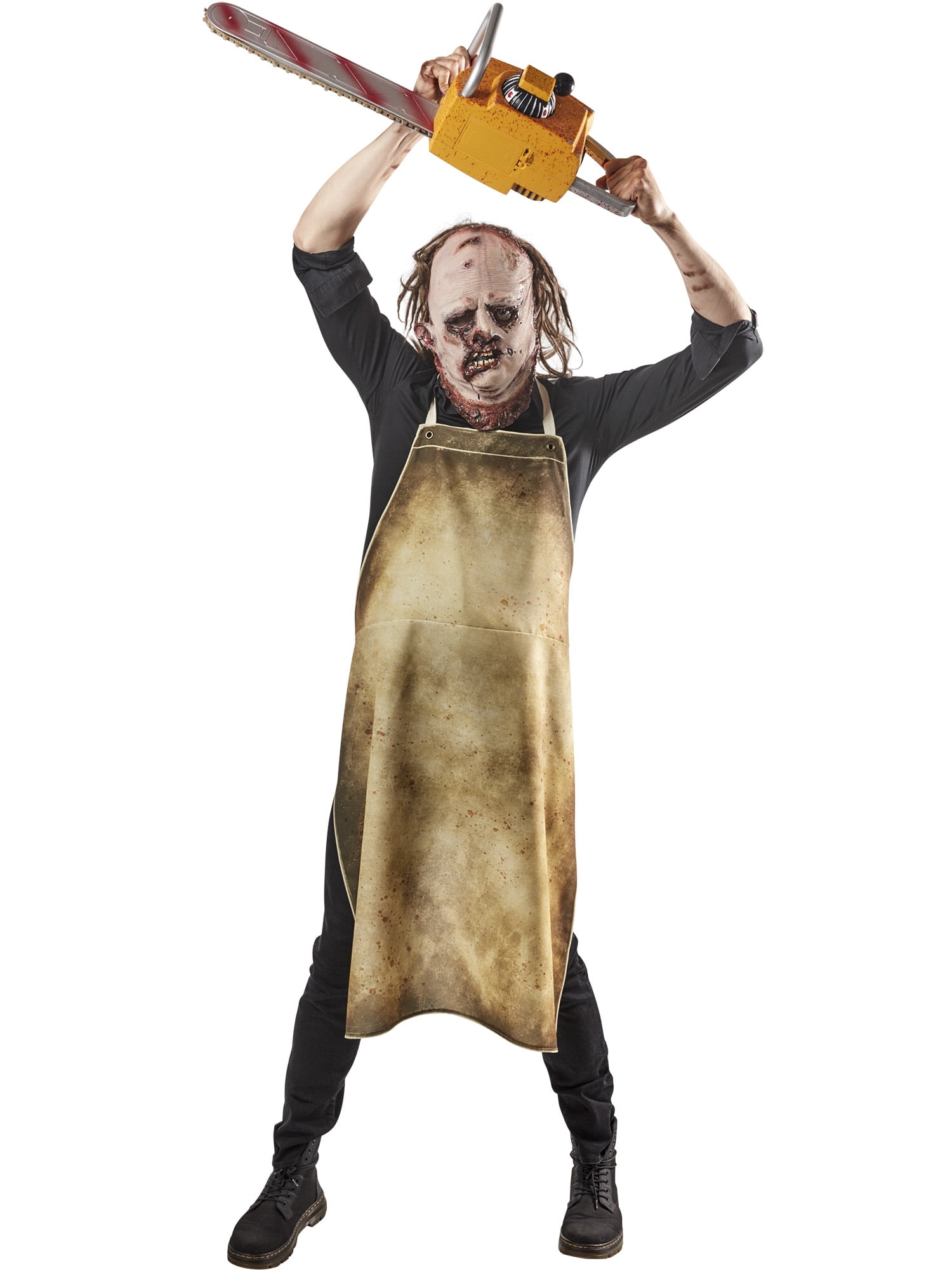 Texas Chainsaw Massacre: Adult Leatherface Killer Costume Top Set
