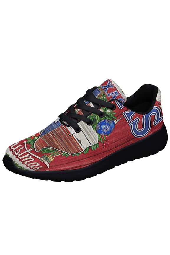 Texas ChriStas Merry ChriStas Shoes Sneakers Black Size 13
