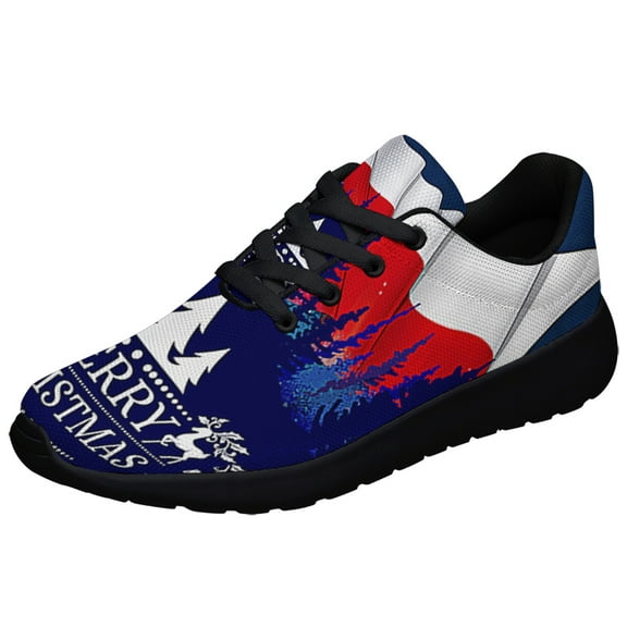 Texas ChriStas Merry ChriStas Y'all Shoes Sneakers Black Size 3.5