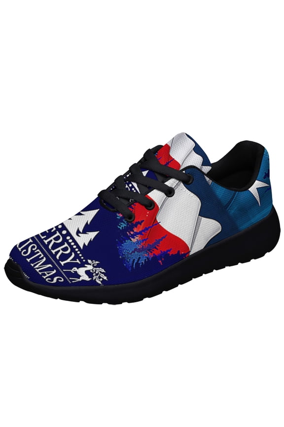 Texas ChriStas Merry ChriStas Y'all Shoes Sneakers for Women Men Black Size 9