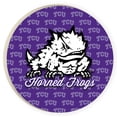 thumbnail image 1 of Texas Christian University Horned Frogs 2.75 x 2.75 Car Coasters Pack of 2, 1 of 1