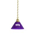 thumbnail image 1 of Texas Christian University Pendant Light with Brass Fixture, 1 of 5
